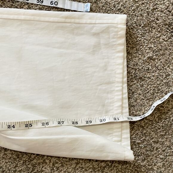 BEARE PARK elastic waist pant in ivory Size 8 - Picture 7 of 8